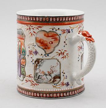MUGG, porslin, Kina, 1700-tal.