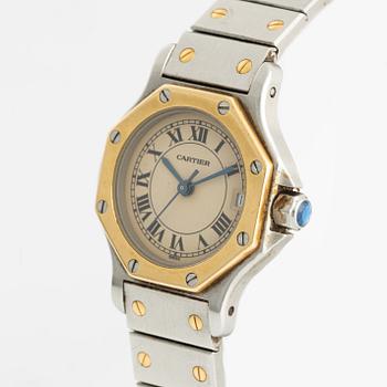 Cartier, Santos Ronde, armbandsur, 24 mm.