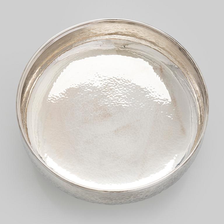 Reijo Sirkeoja, Skål, sterlingsilver, Kultakeskus, Tavastehus 1970.