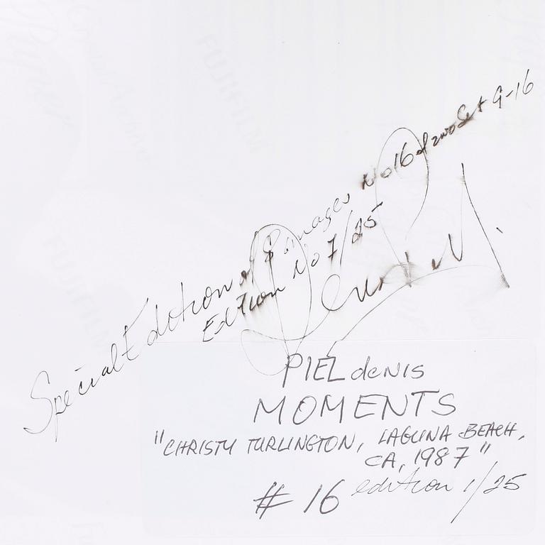 DENIS PIEL, C-Print, 8 st, sign o numr 1/25 a tergo.
