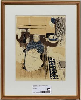 EDOUARD VUILLARD (efter), färglitografier, 2 st.