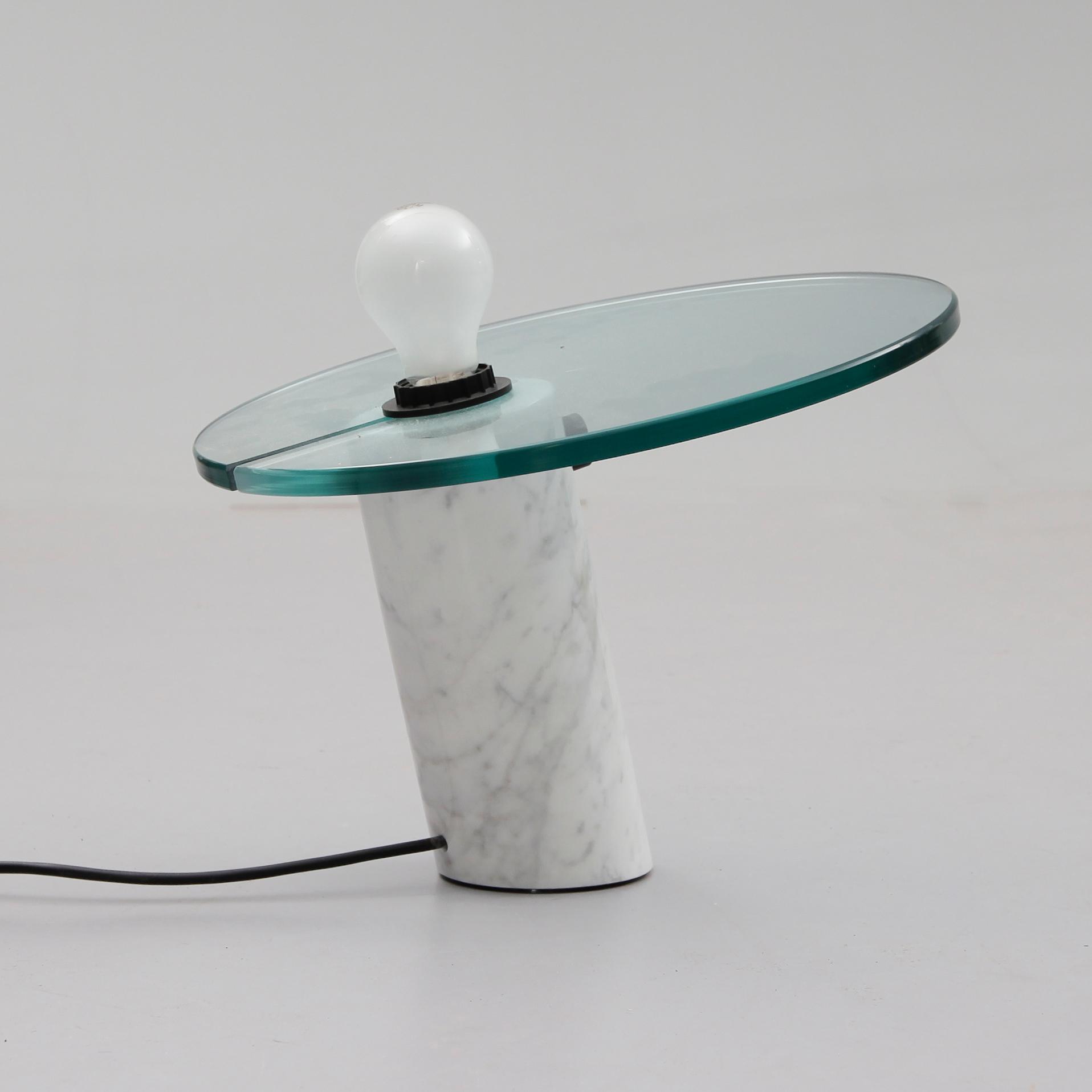 BORDSLAMPA, "Snoopy", Achille Castiglioni, Flos, 2000-tal.