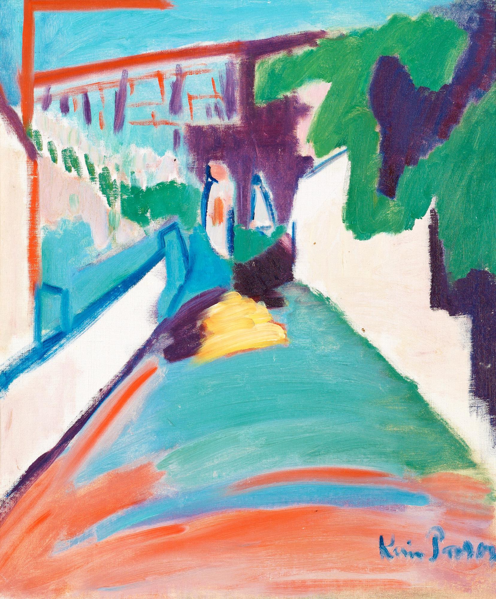 Karin Parrow, View from the artists window.