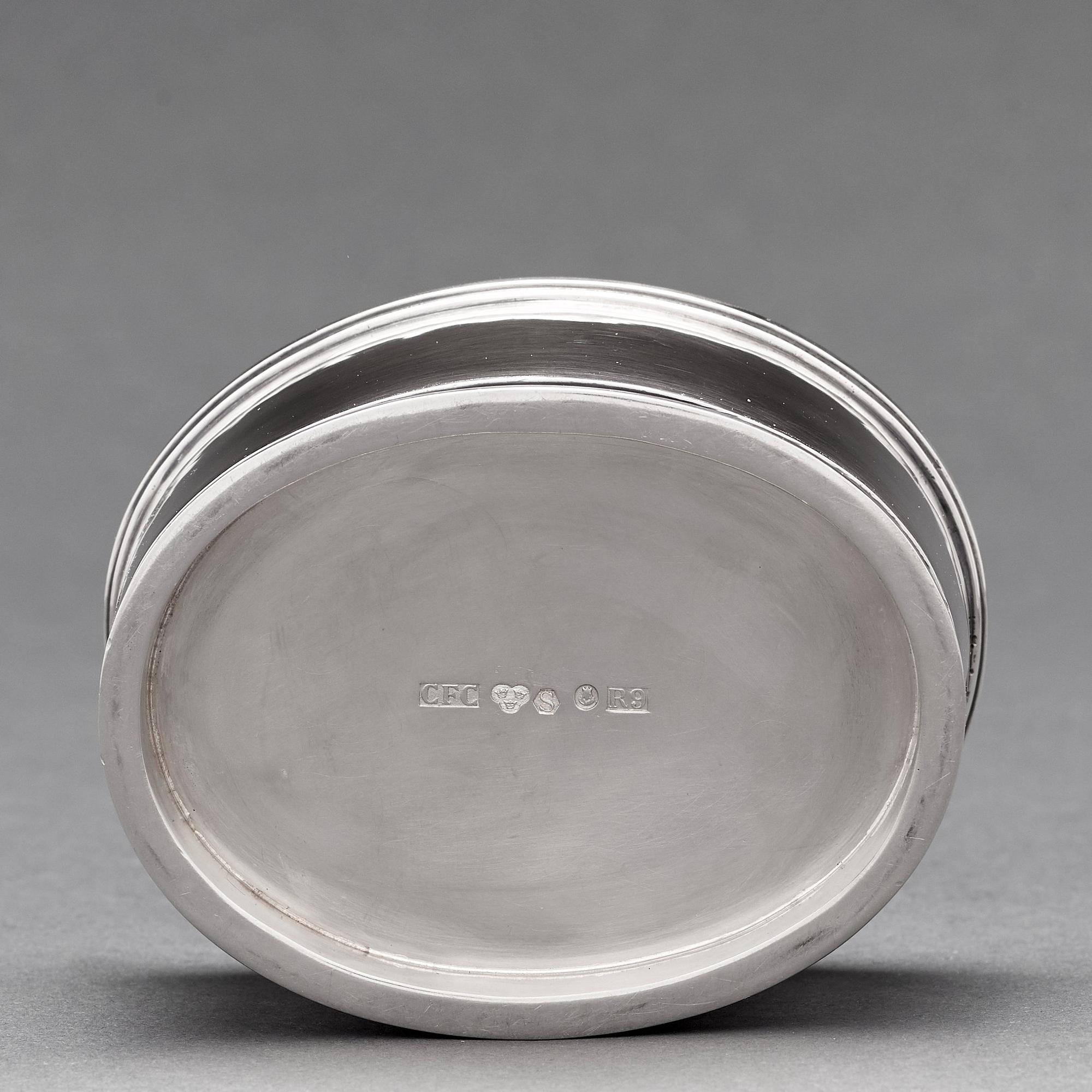 Carl Fredrik Carlman, a 3 pieces coffee service, Stockholm 1967.