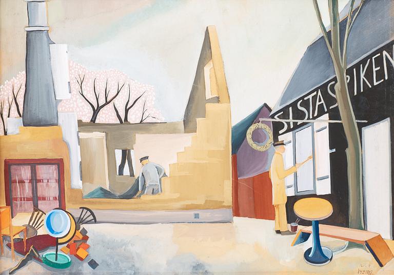 Bo von Zweigbergk, "Sista spiken" (The last nail).