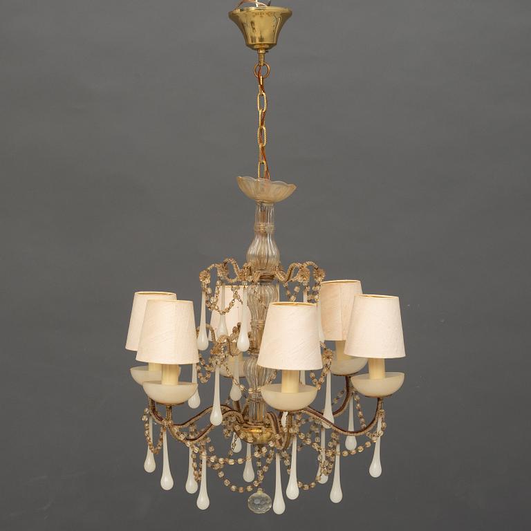 A chandelier, Italy, mid-20th Century.