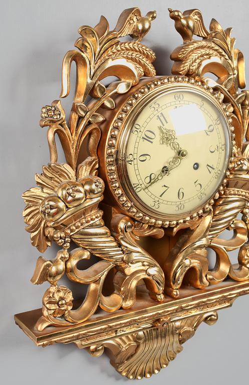 VÄGGPENDYL, empirestil, omkring 1900-talets mitt.