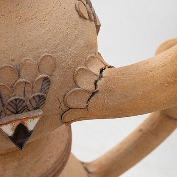 Eva & Olof Paradis, floor candelabra, Paradisverkstaden, Öland, 1989.