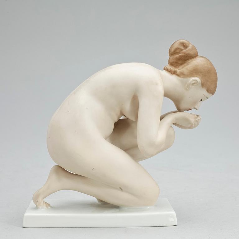 FIGURIN, porslin, Ernst Wenck, Rosenthal, 1900-talets mitt.