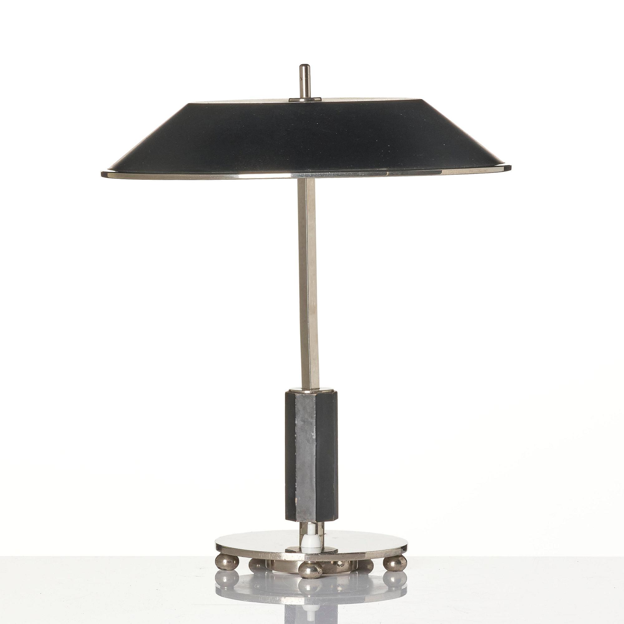 Erik Tidstrand, a table lamp model "28902", Nordiska Kompaniet, 1930s.