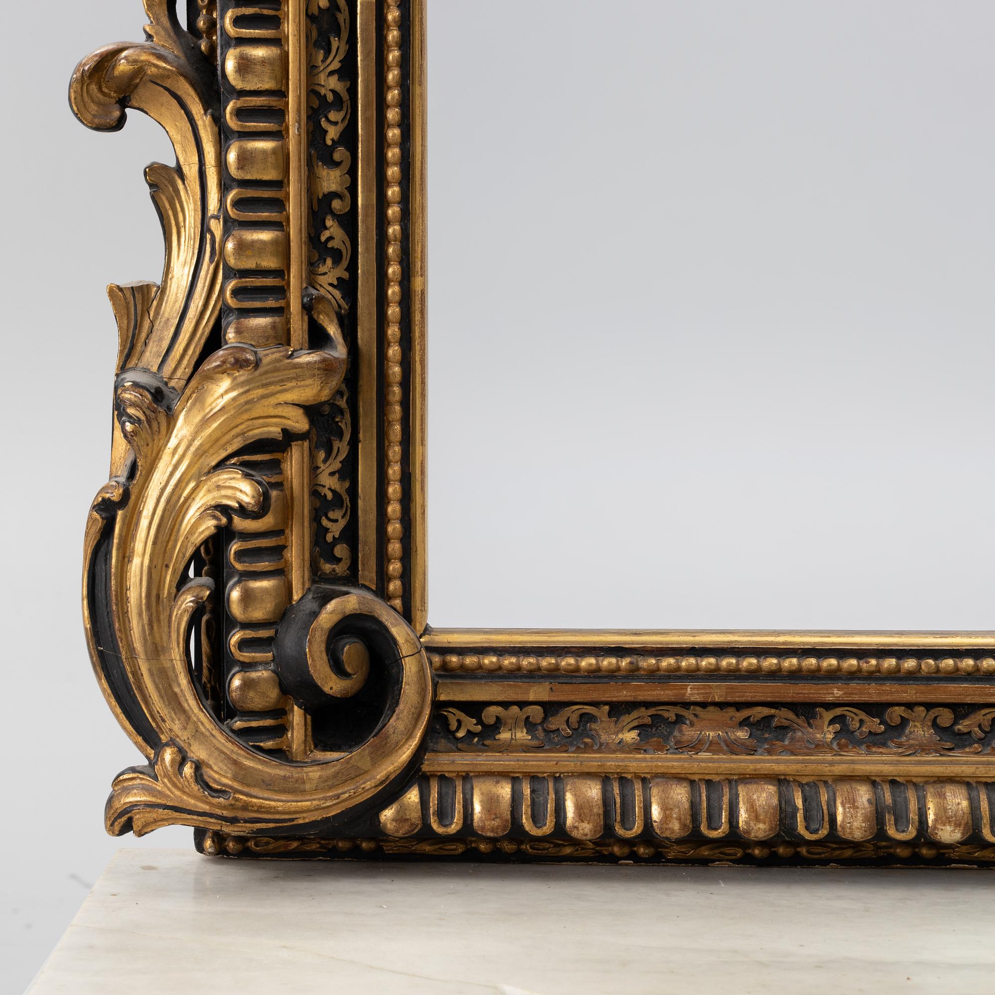 Spegeltrymå, sent 1800-tal.