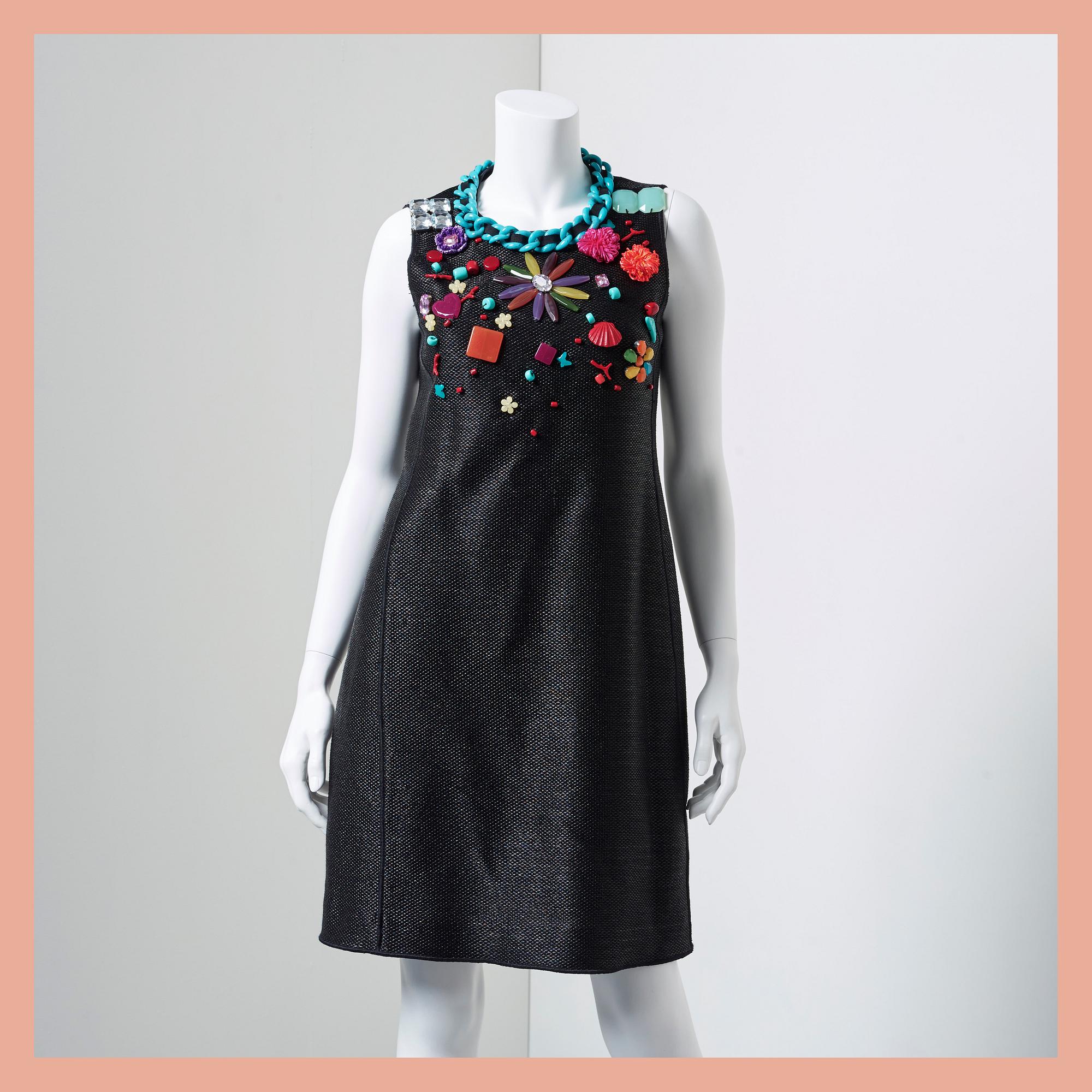 KLÄNNING, Moschino, italiensk storlek 44.