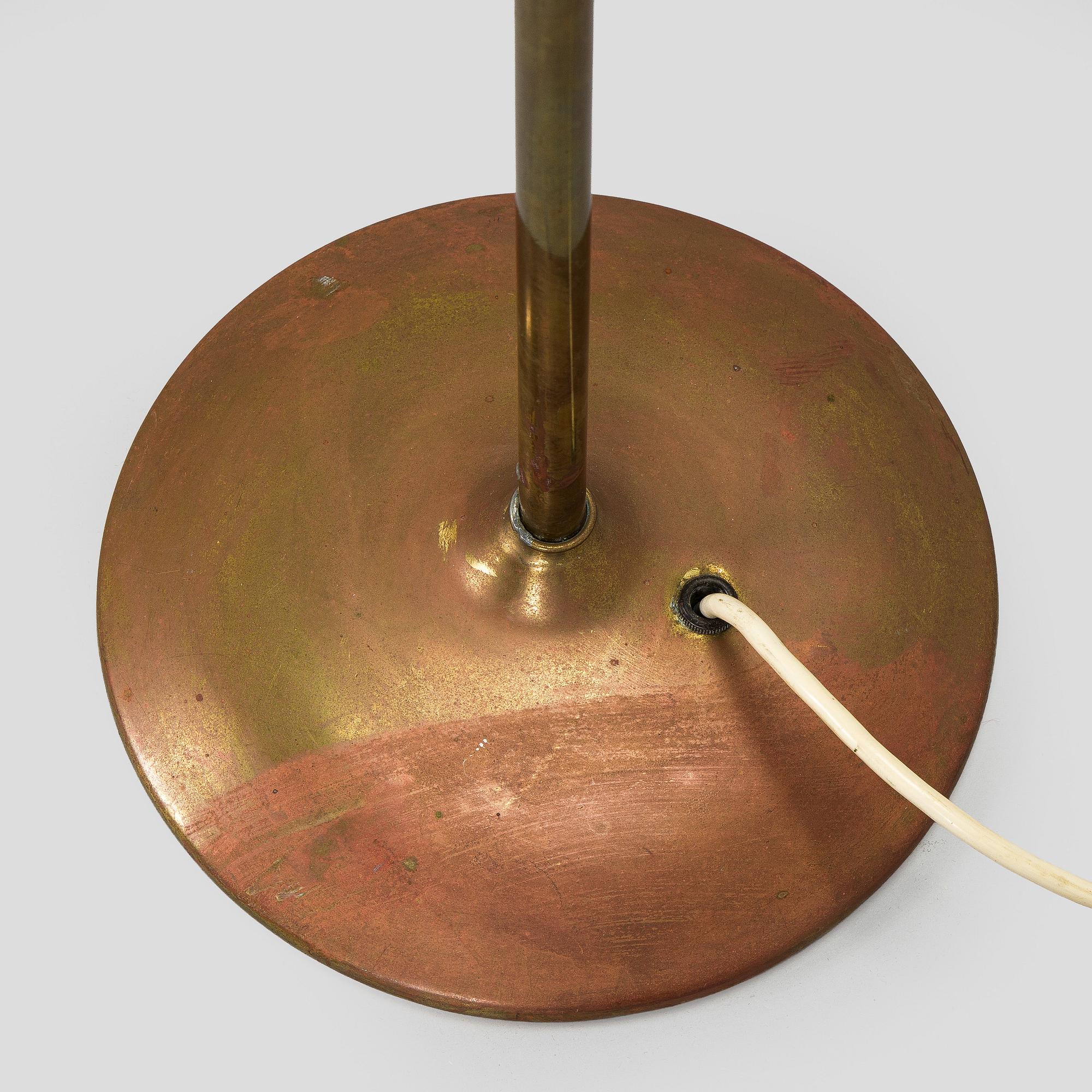 Floor lamp, mid-20th century.