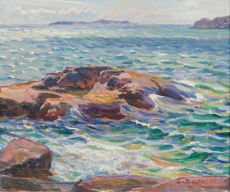 Santeri Salokivi, Coastal Landscape from the Archipelago.