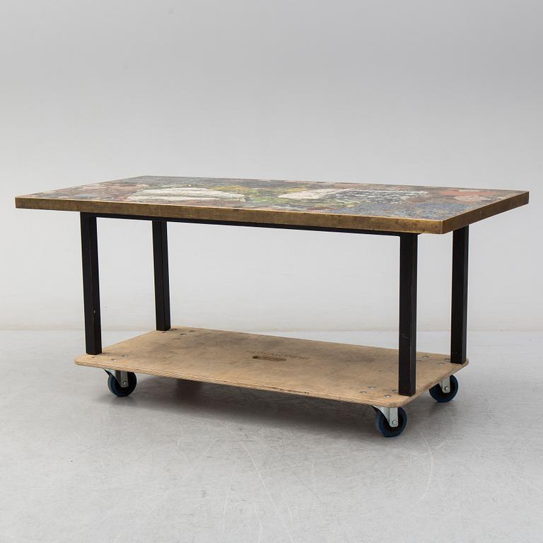 ERLING VIKSJØ, coffee table, Conglo Design, Norway 1960-80s.