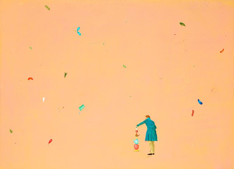 Jens Fänge, "Man med vattenpipa".