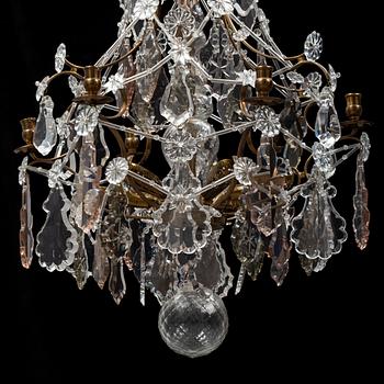 A mid 20th century chandelier.