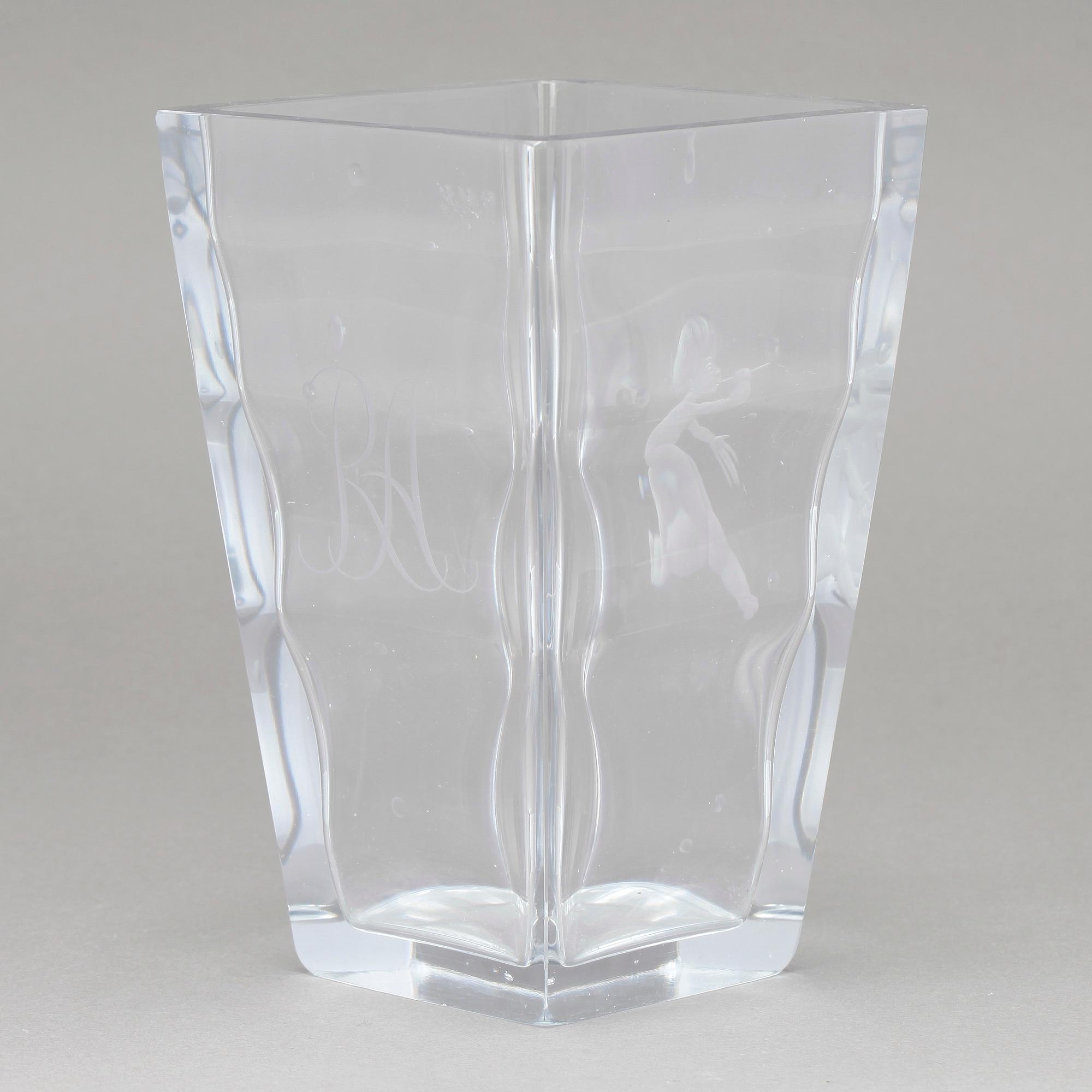 VAS, glas, Vicke Lindstrand, Orrefors.