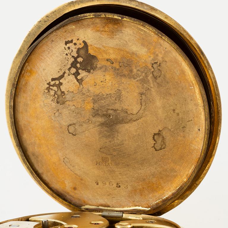 Alex Hüning, fickur, 50 mm.