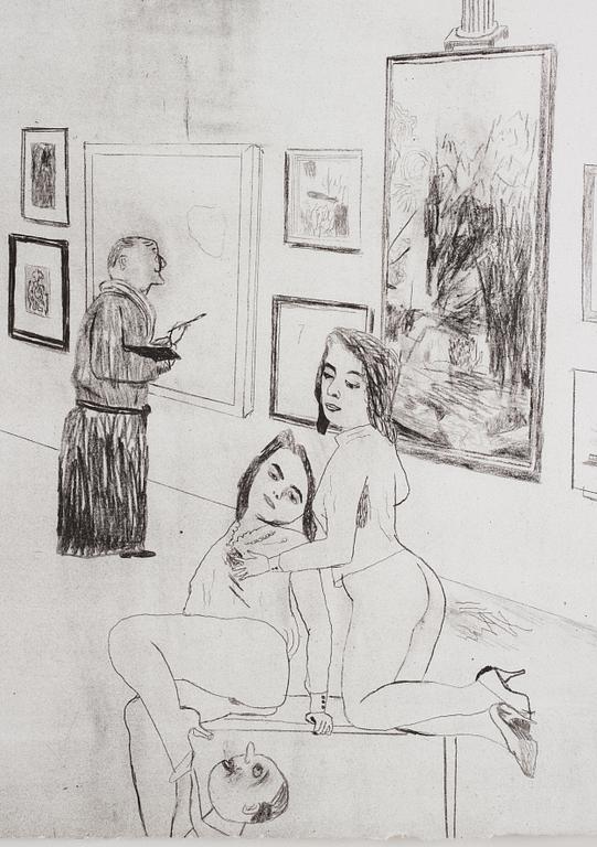 Jockum Nordström, lithograph, 1999, signed 11/140.