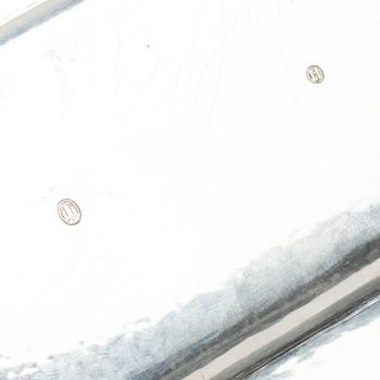 A DANISH SILVER DISH 1926.