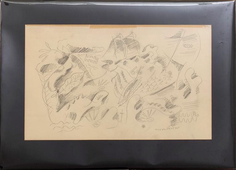 MAX WALTER SVANBERG, three signed and dated drawings.