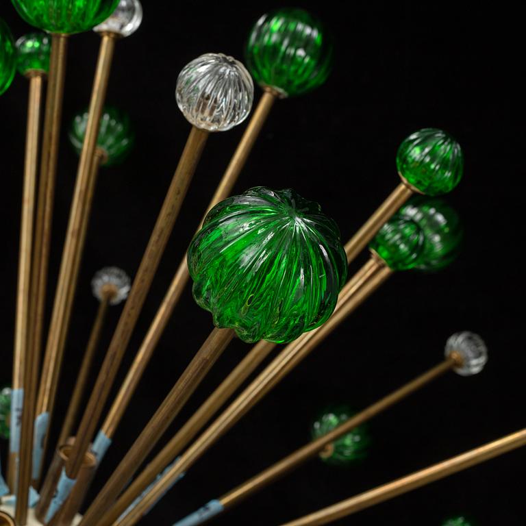 Emil Stejnar, ceiling lamp,  "Snowball / Sputnik.