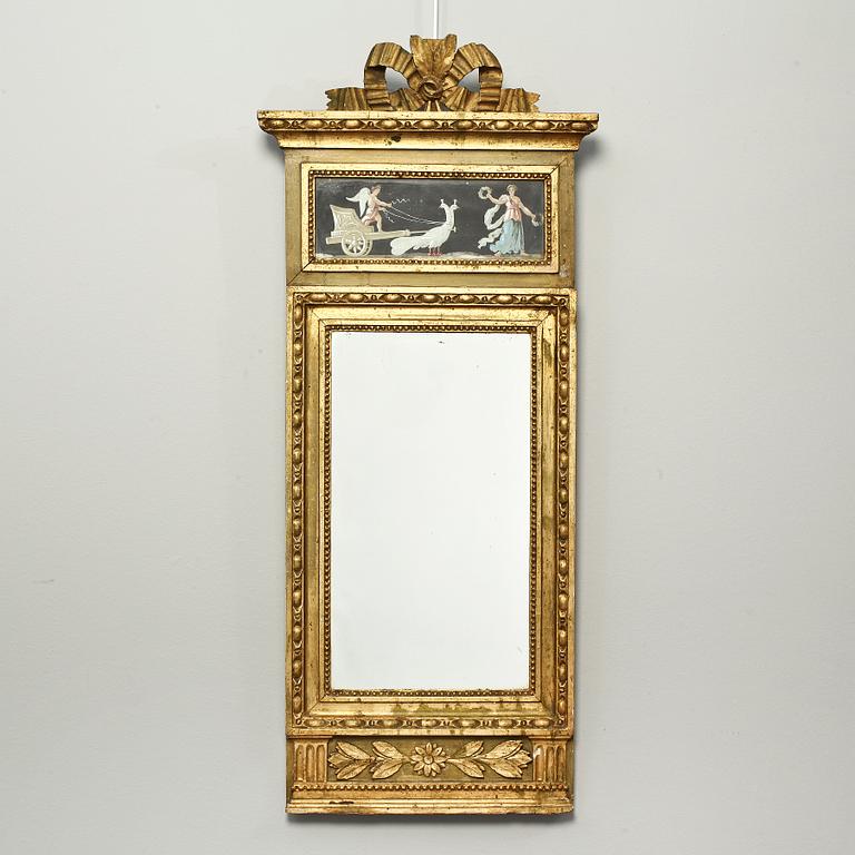 SPEGEL, sengustaviansk med Stockholms Hallsstämpel, 1808?.