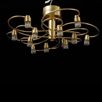 A Herbert Schmidt Leuchtenfabrik ceiling light, second half of the 20s century.