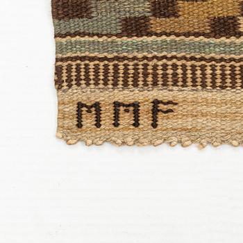 Märta Måås-Fjetterström, A carpet, "Vit botten", flat weave, ca 400 x 292 cm, signed MMF.