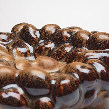 Mårten Medbo, a stoneware dish, Sweden, signed and dated 2001.