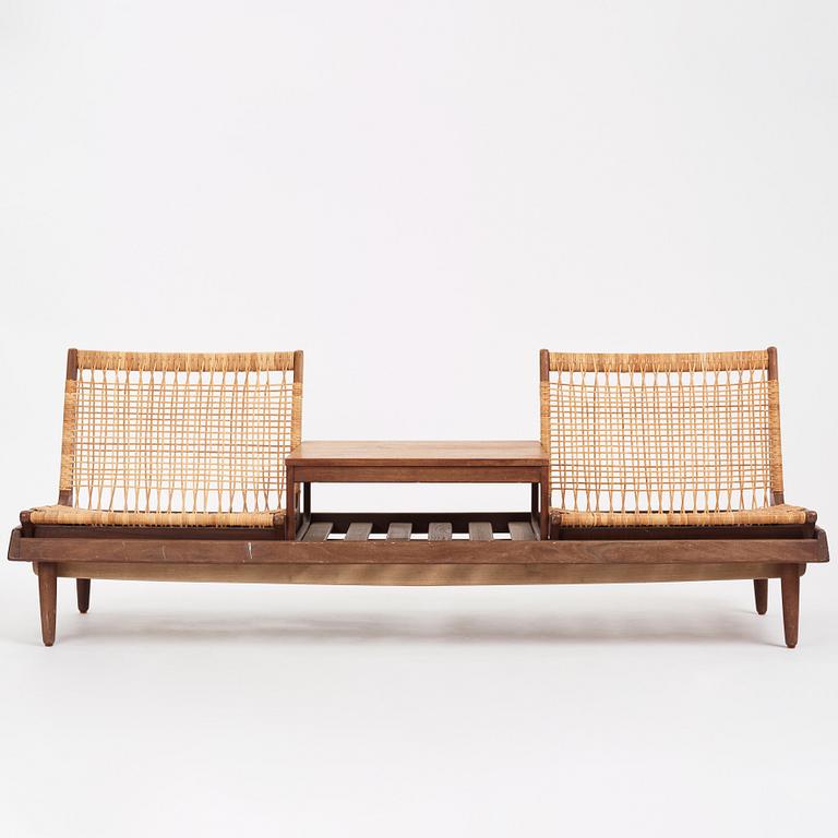 Hans Olsen, dagbädd, modell "TV-161", Bramin Møbler, Danmark 1950-60-tal.