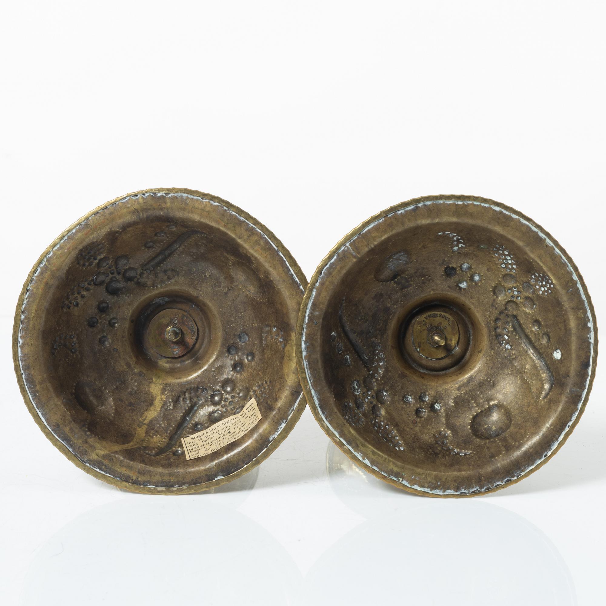 Candelabras a pair, Baroque style, 18th/19th century.