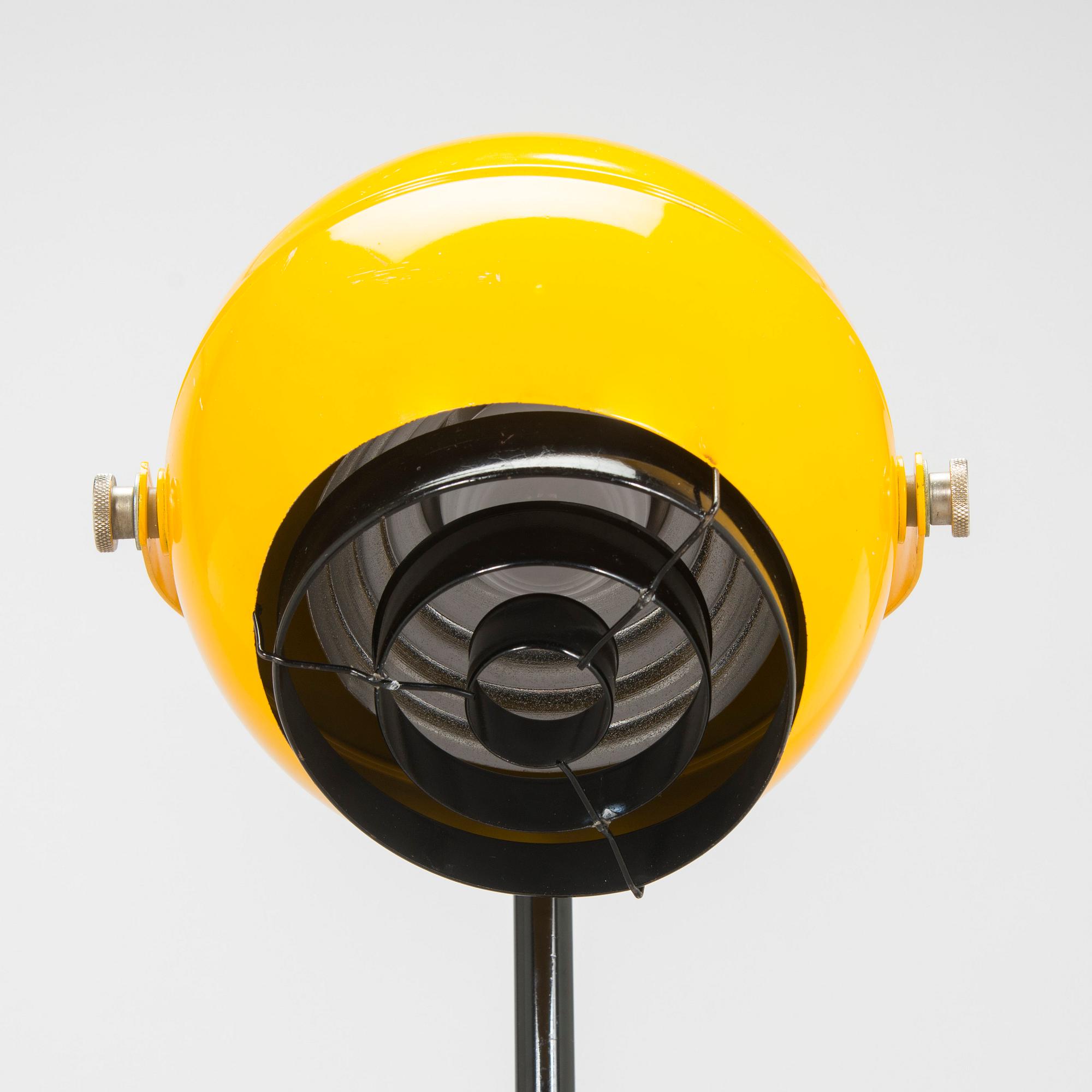 Heikki Turunen, a 1970s floor lamp 'Ping Pong', Stockmann Orno Finland.