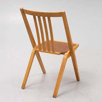 Svante Skogh, stolar 8 st "Stand-in", AB Gottfrid Carlsson & söner , Diö 1950/60-tal.
