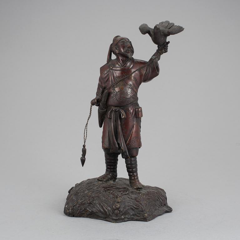 FIGURIN, brons, Kina, 1800-talets slut.