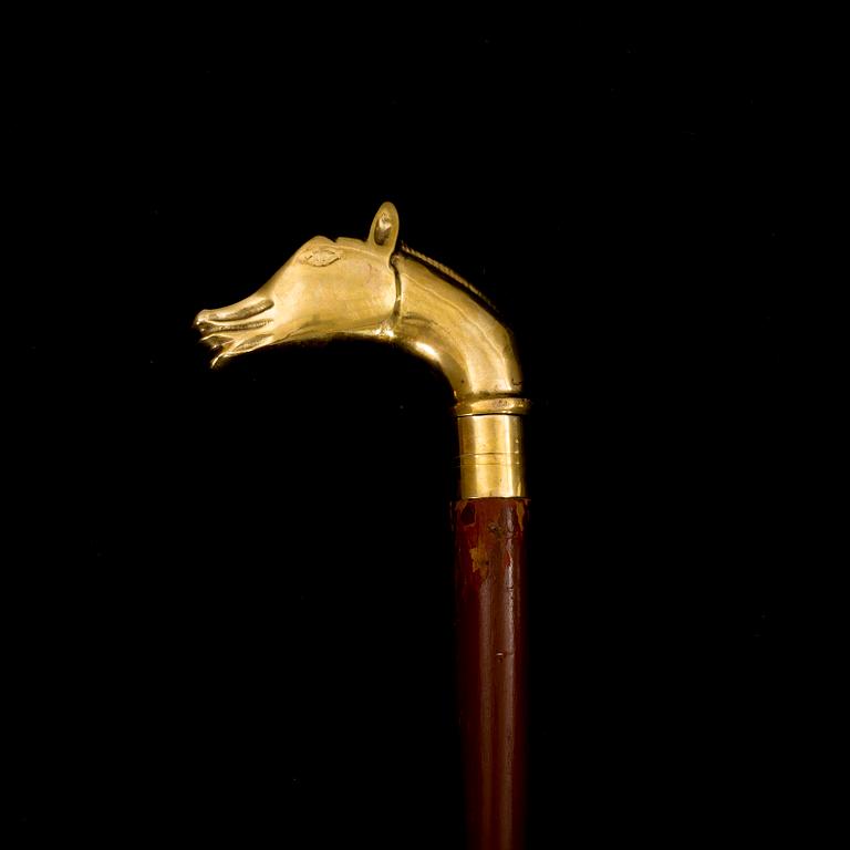 A LATE th CENTURY CANE.