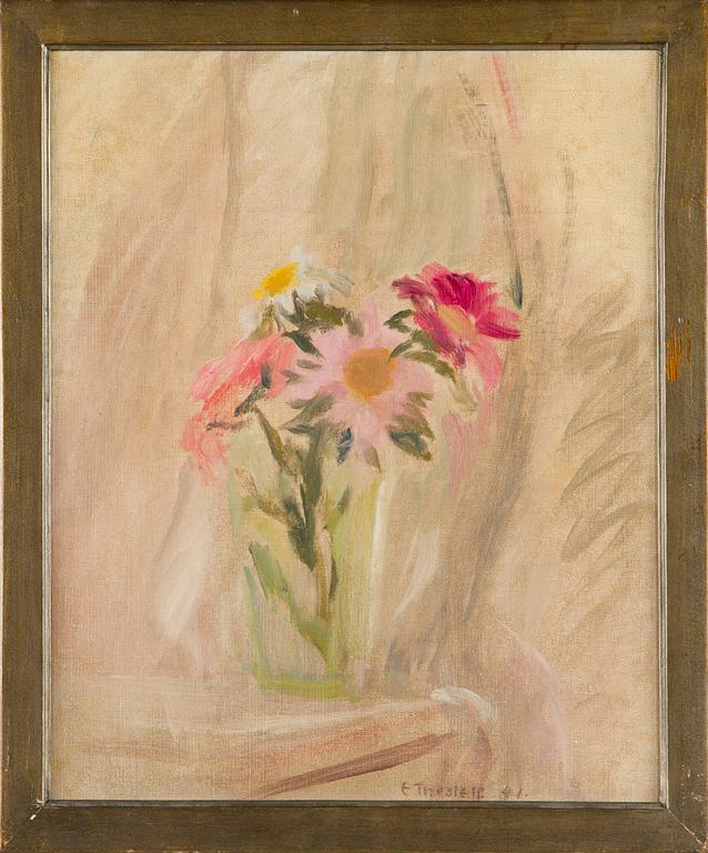 Ellen Thesleff, Kukkia maljakossa.