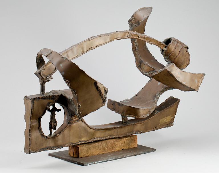 OKÄND KONSTNÄR, skulptur, brons, 1960/70-tal.