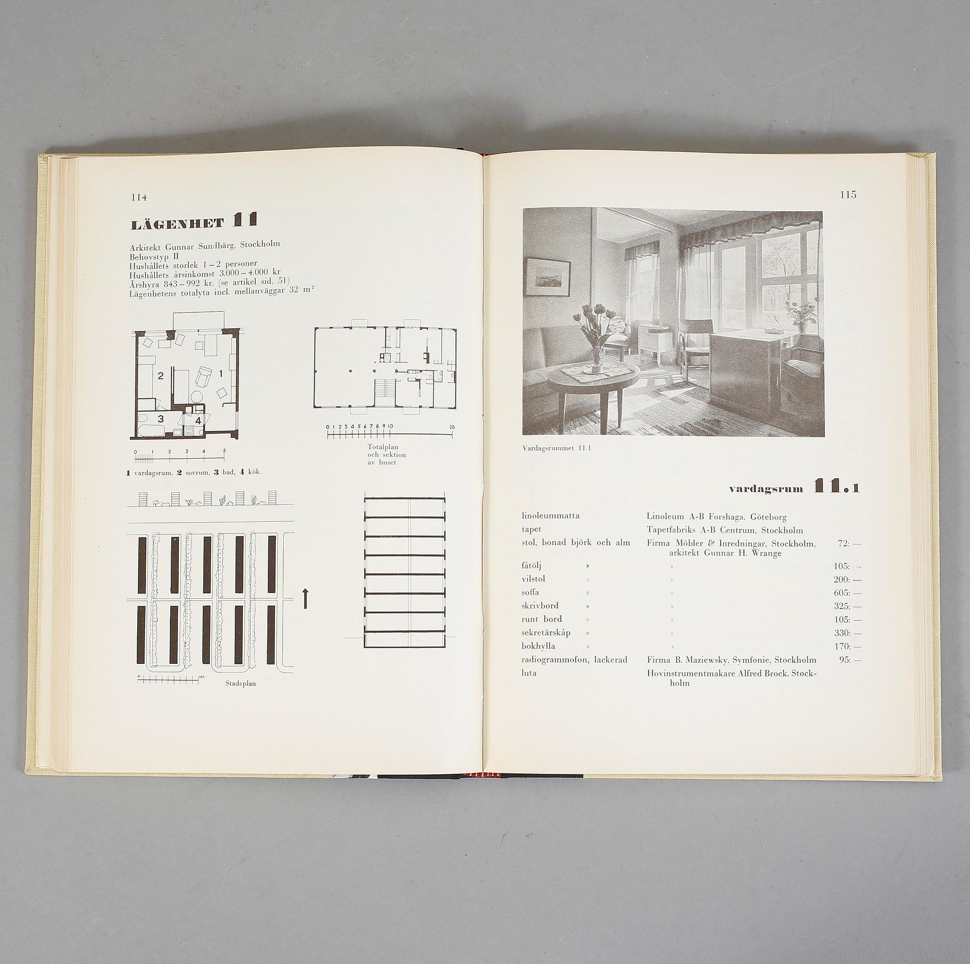 BOK SAMT UTSTÄLLNINGSKATALOG, Stockholmsutställningen 1930.