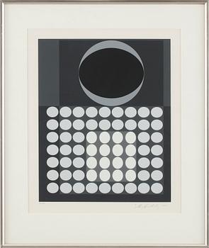 VICTOR VASARELY, litografi, signerad och numrerad 87/250.