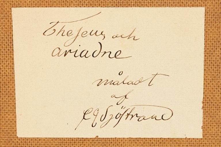 Carl Johan Sjöstrand, "Theseus och Ariadne".