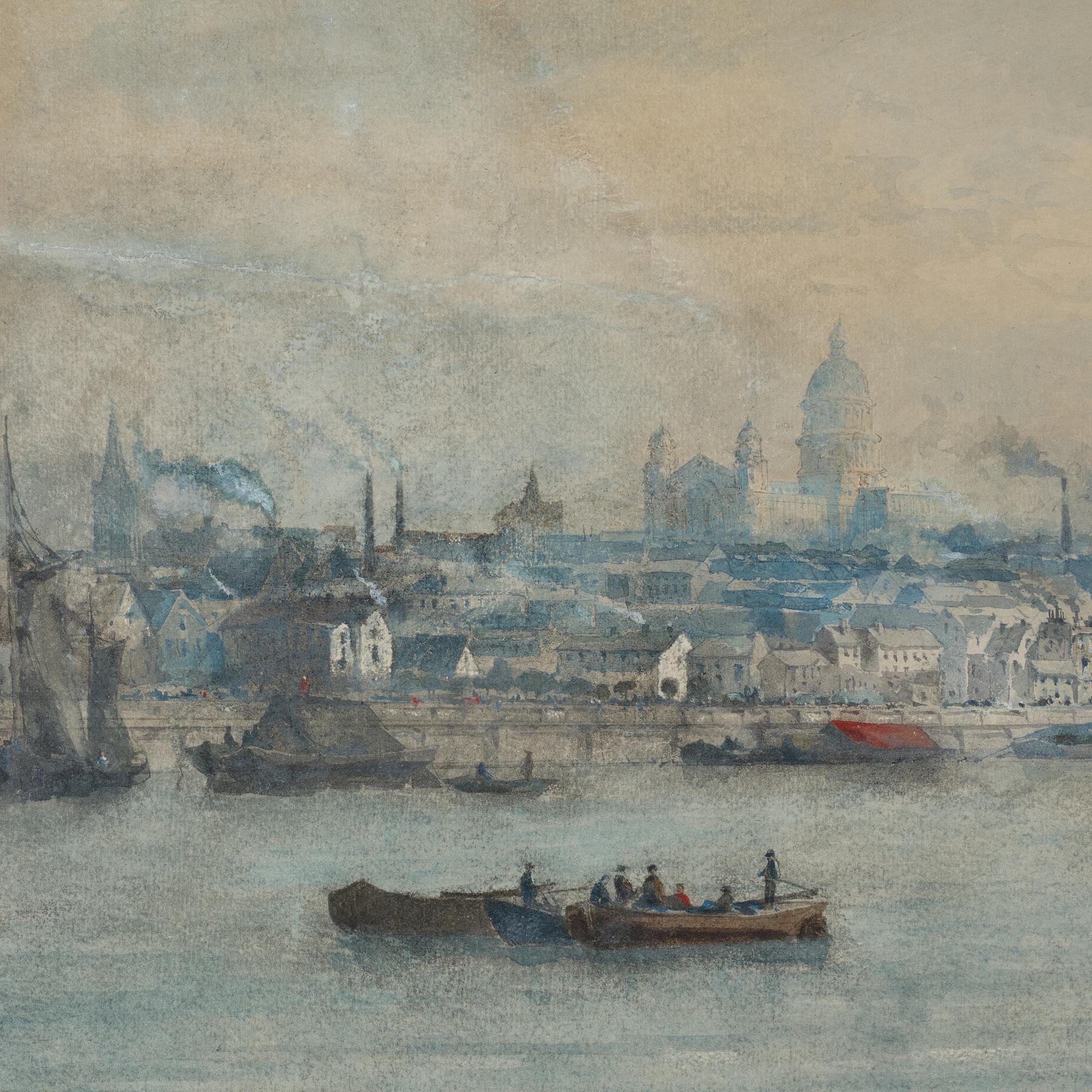 Edwin Toovey, watercolour, signed and dated 1883-4.