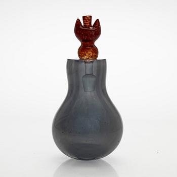 Tiina Nordström, konstglas, signerad Tiina Nordström, Iittala 1994.