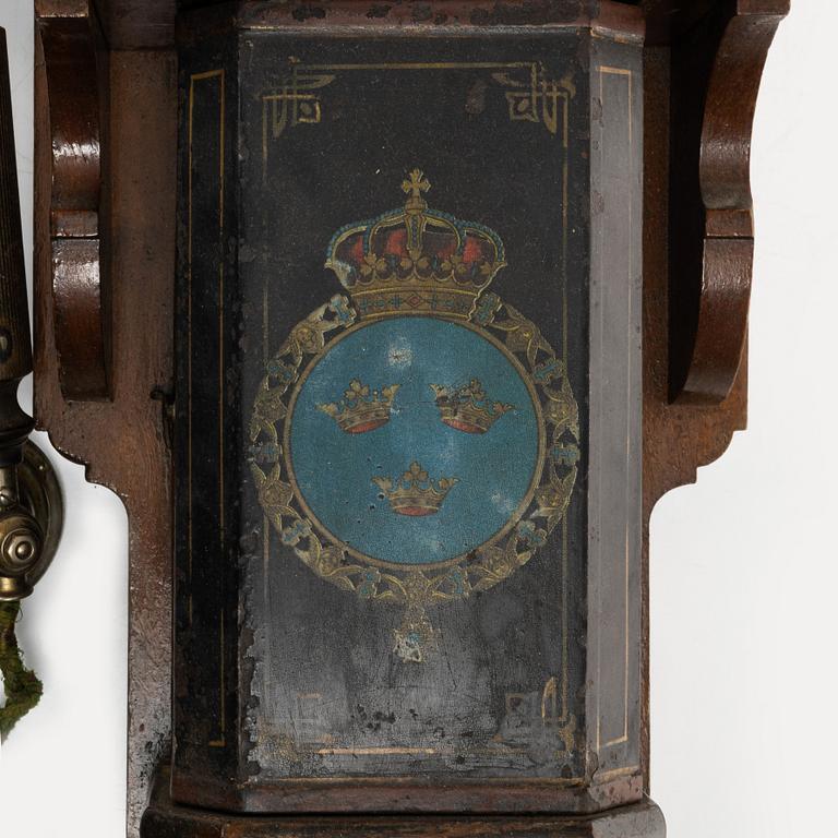 A wall mounted telephone, L.M. Ericsson, Stockholm, early 20th century.