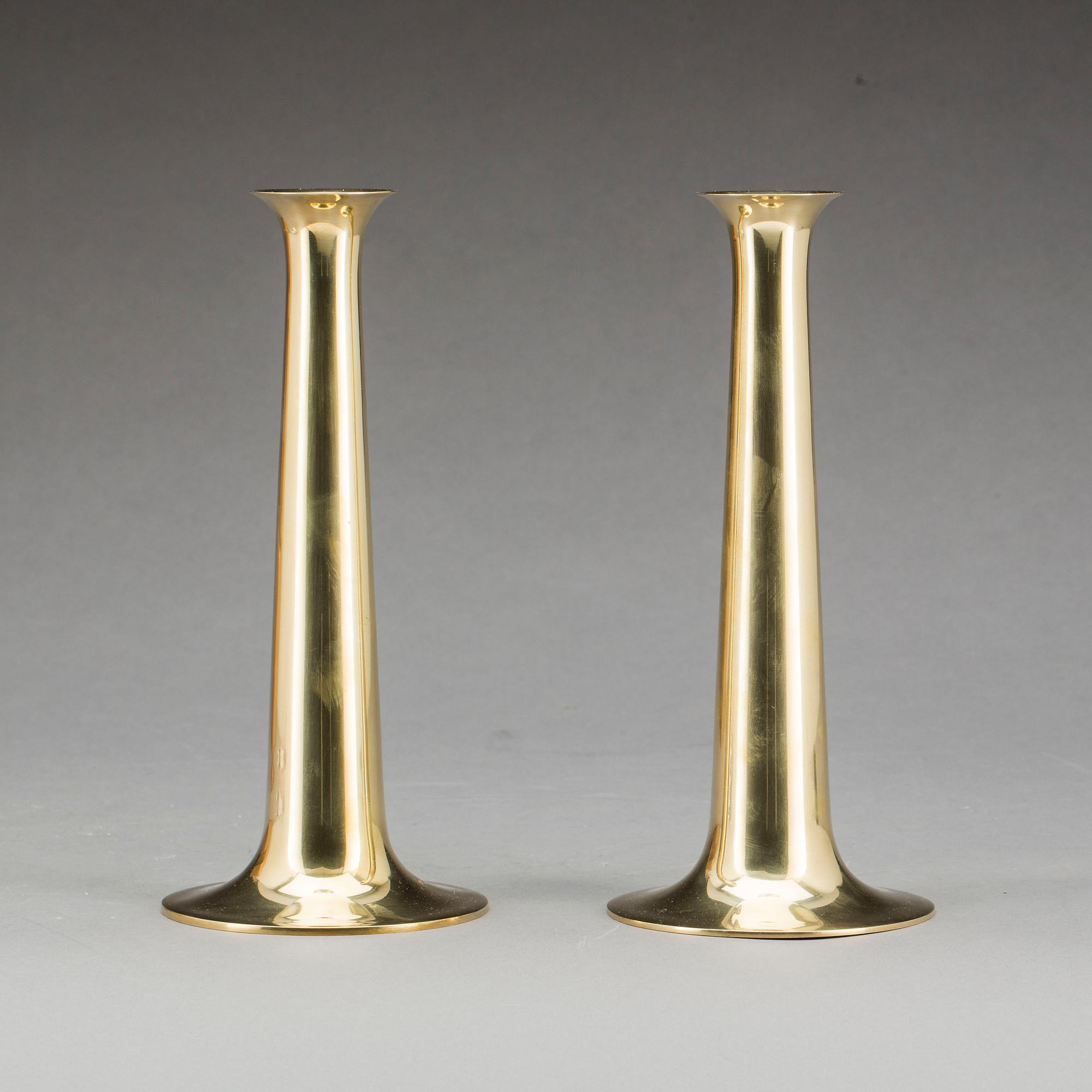 LJUSSTAKAR, ett par, Torben Orskov & Co, Danmark.