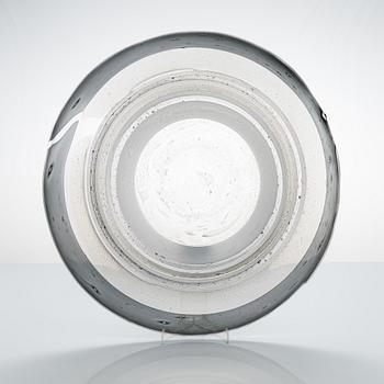 Kaj Franck, "Rengasvati", lasia, signeerattu Kaj Franck Nuutajärvi Notsjö.