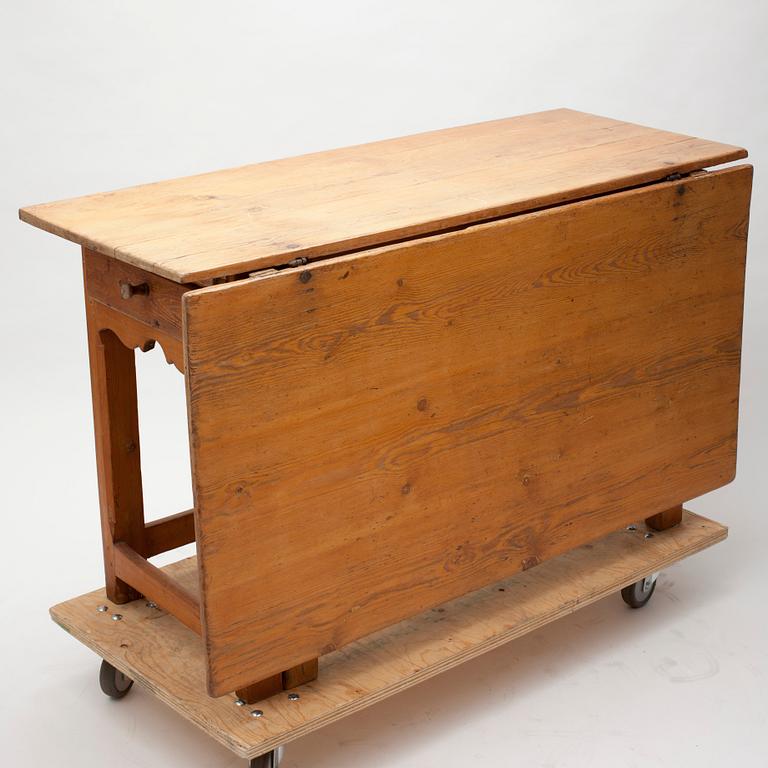 KLAFFBORD, allmoge, 1800-tal.