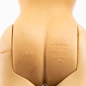 Barbie, docka, vintage "Nr. 3, Ponytail", Mattel 1960.