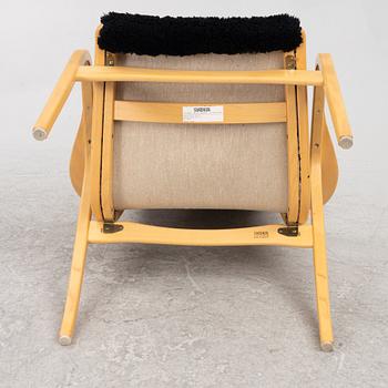 Yngve Ekström, fåtölj, "Laminett", Swedese, 1900-talets andra hälft.